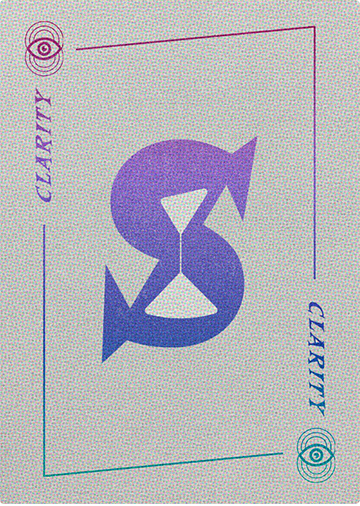 Clarity tome card back.