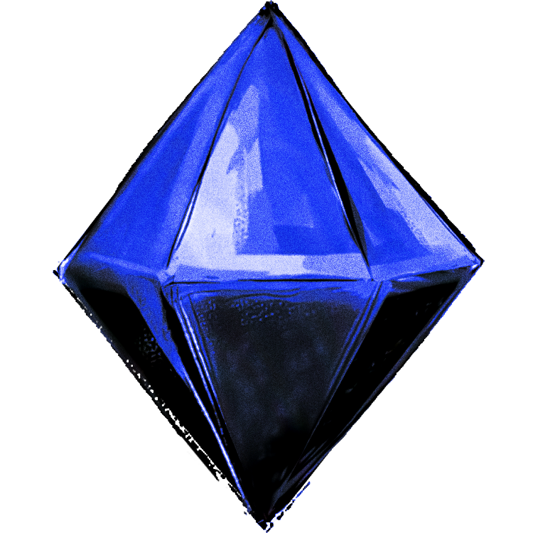 Blue treasure gem