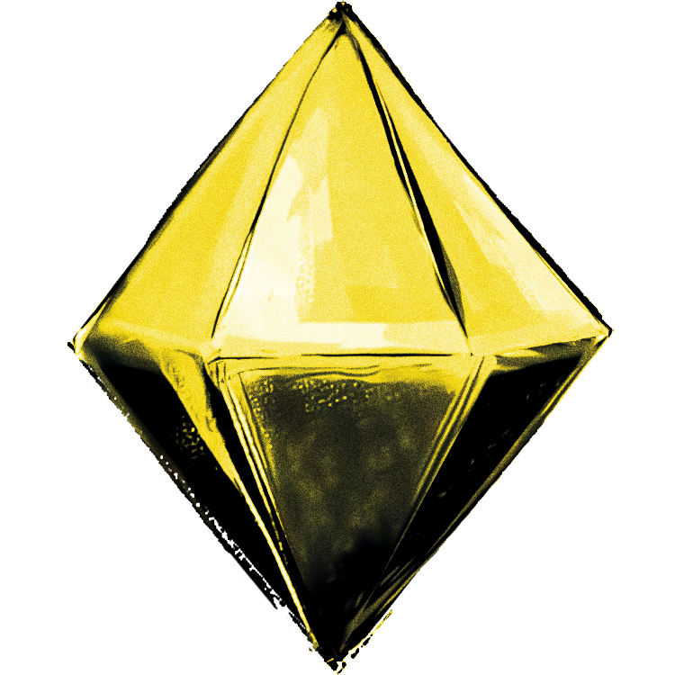 Yellow treasure gem